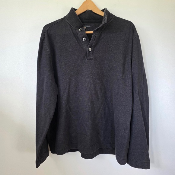 Van Heusen Men's Never Tuck Long-Sleeve Classic Fit Henley - XL - Picture 1 of 5